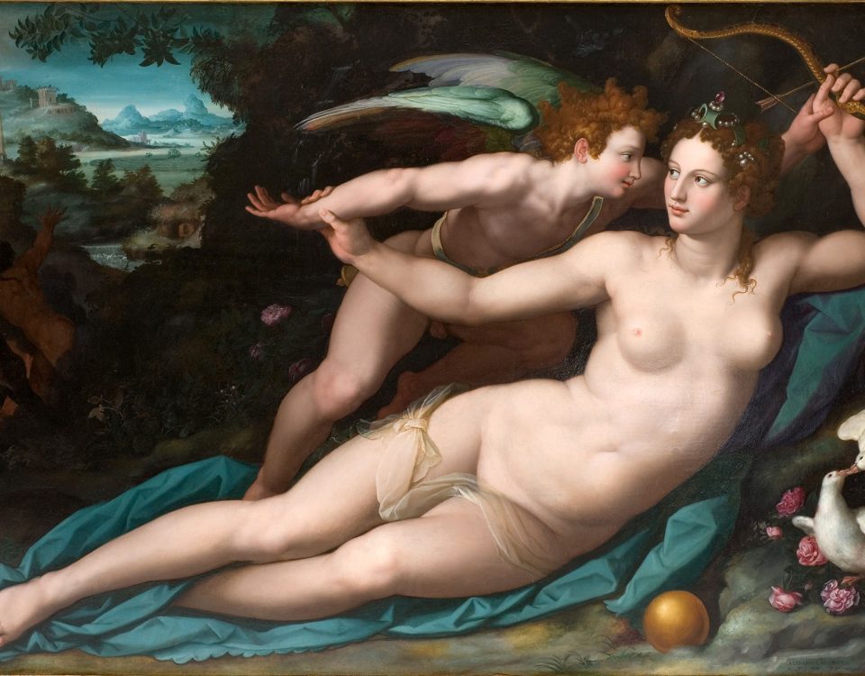 Alesandro Alori Venera i Kupidon